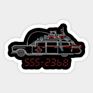 Who You Gonna Call Sticker